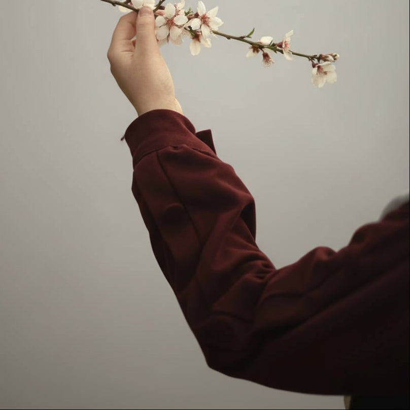 جلباب مع أزرار شتوي